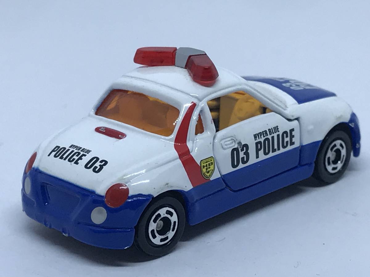 mi2* Tomica миникар гипер- голубой Police патрульная машина / Daihatsu Copen 