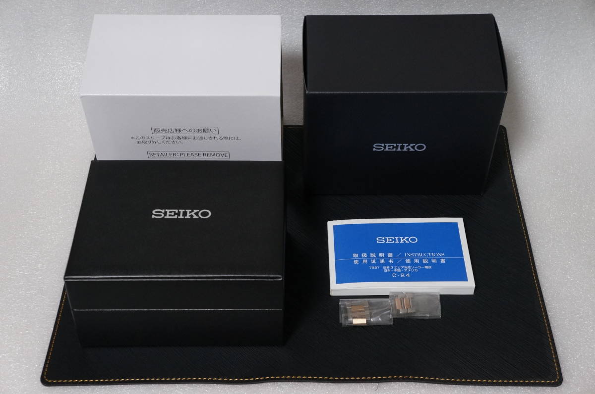  прекрасный товар * почти не использовался SEIKO Seiko BRIGHTZ Brightz SAGZ100 2020 LIMITED EDITION ограниченная модель 800шт.@ titanium * солнечные радиоволны наручные часы * мужской 