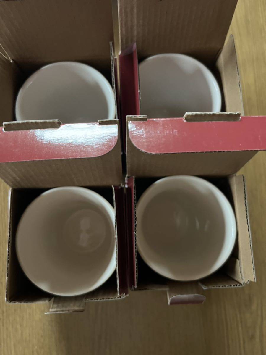コスタコーヒーオリジナル陶磁器製テイクアウトカップ4個_画像4