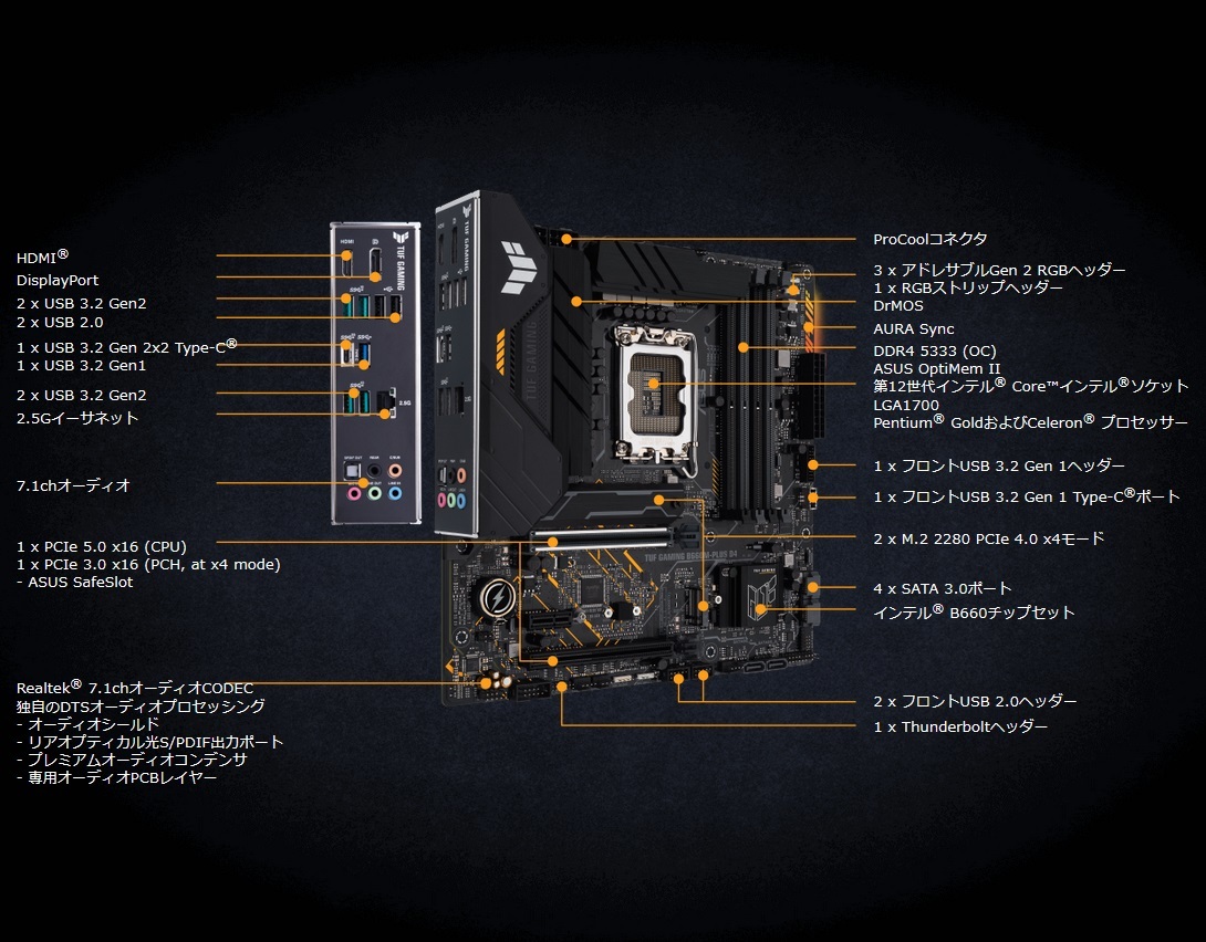 ★第13世代 intel i5-13500/B660/DDR4 16GB/M2.SSD 500GB/650W/Win11 Pro/Office2021 Pro_画像5