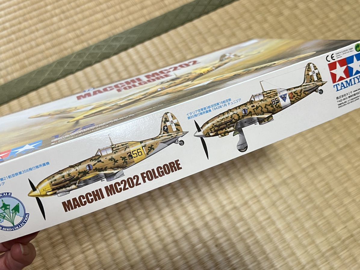 タミヤ イタレリ 1/72 マッキ MC 202 フォルゴーレ 手付け品 イタリア軍 MACCHI _画像9