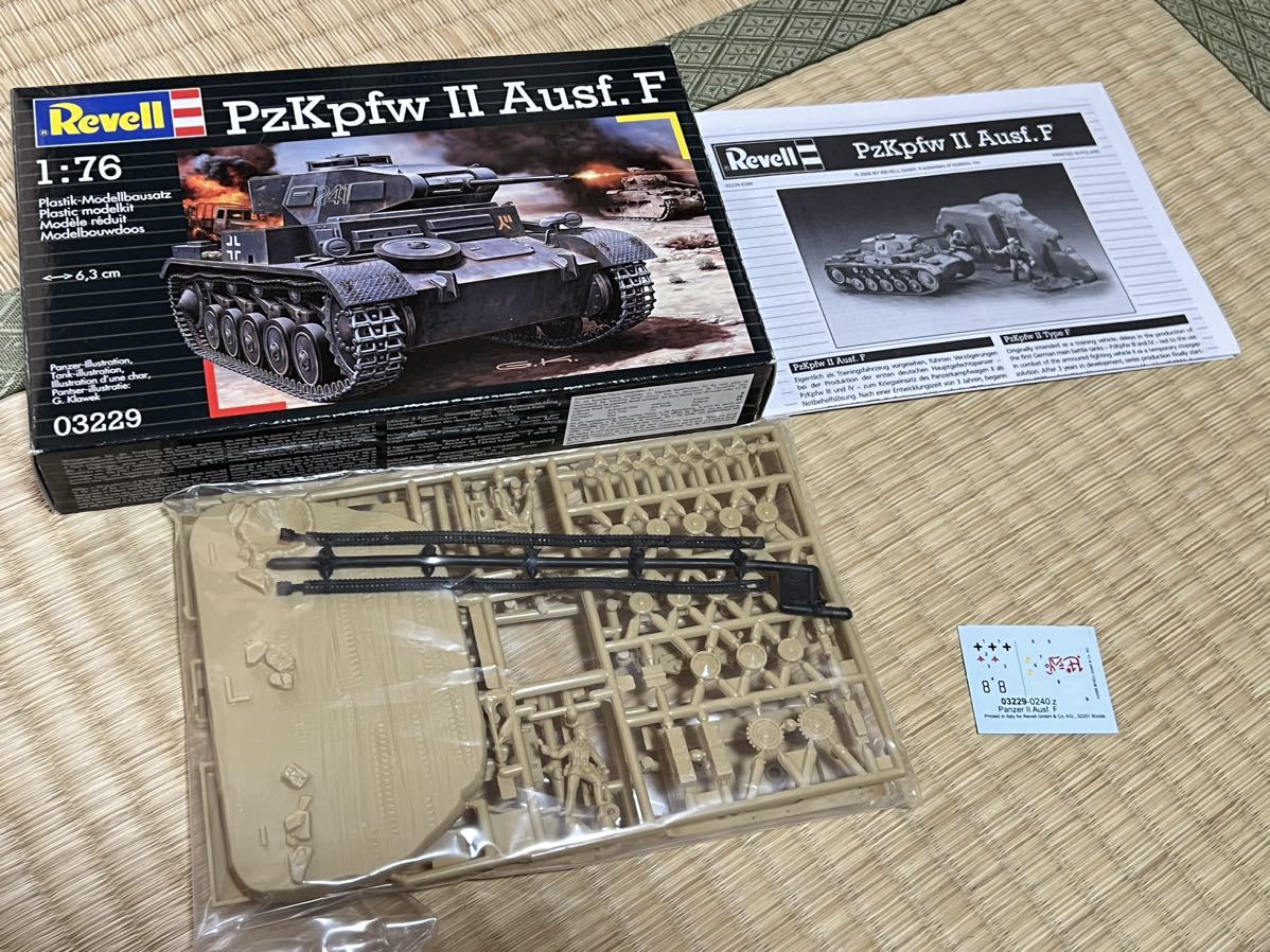 ドイツレベル マッチボックス 1/76 ドイツ II号戦車 F型 pzkpfw II ausf F revell matchbox_画像3