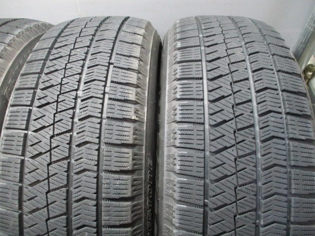 BN421　中古タイヤ スタッドレス 215/60R17 冬4本価格！BS VRX2 法人宛/営業所止め送料無料 アルファード エスティマ エクストレイル_画像3