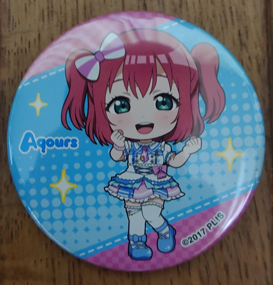 異次元フェス 缶バッジ 黒澤ルビィ Aqours アイドルマスター ラブライブ 歌合戦 ライブ グッズ ルビィ バッジ ラブライブサンシャイン_画像1