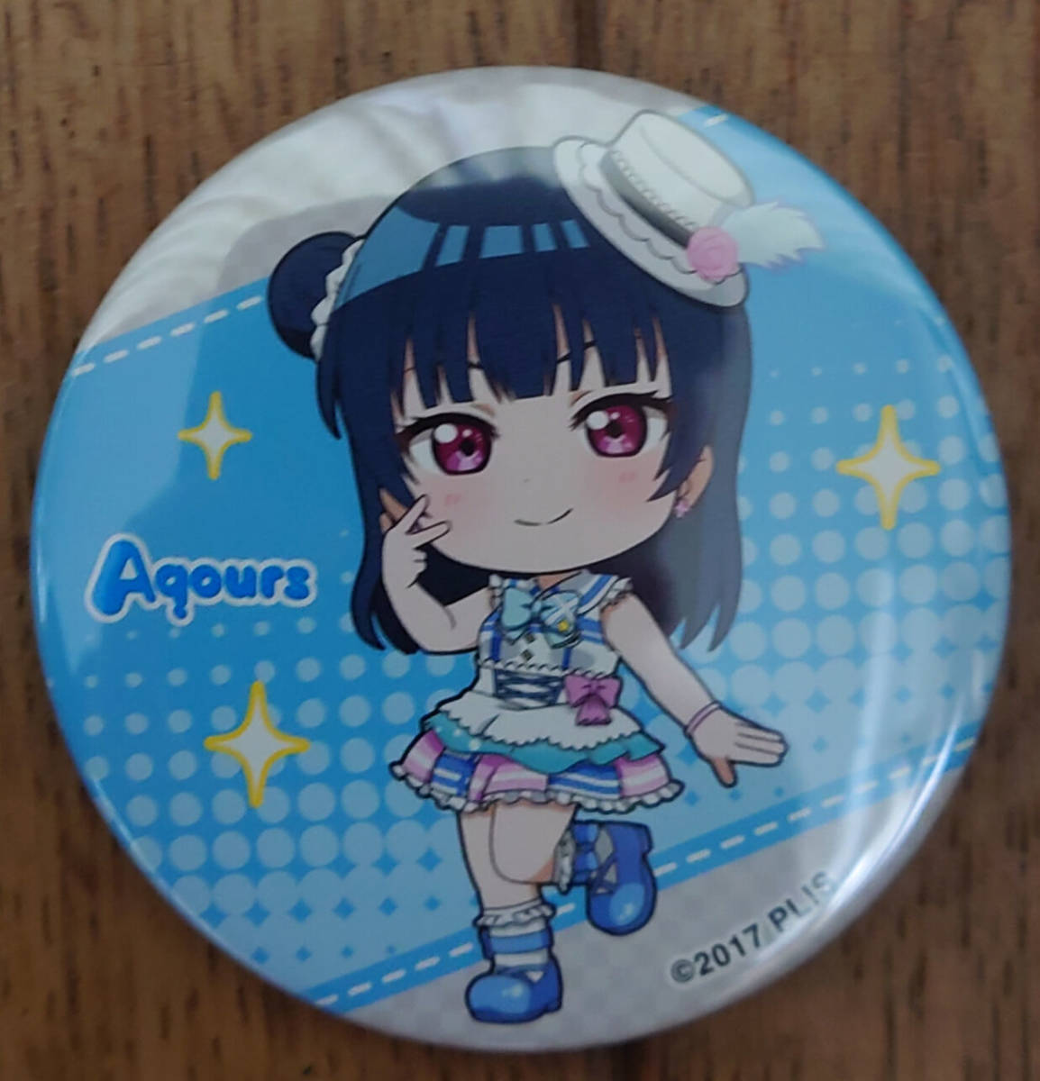 異次元フェス 缶バッジ 津島善子 ヨハネ Aqours アイドルマスター ラブライブ 歌合戦 ライブ グッズ 善子 バッジ ラブライブサンシャイン_画像1