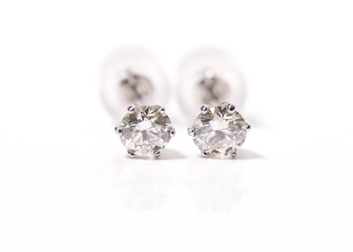 Y-33☆Pt900 ダイヤモンド0.25ct/0.25ct ペンダントトップ_画像1