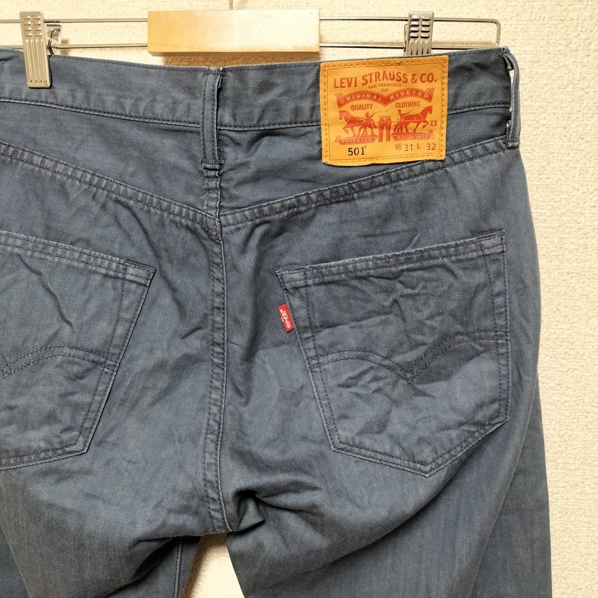 ☆OLD Euro Levi's 501 デニムパンツ ジーパン ジーンズ W31 ボタン裏273 ユーロ企画 ポーランド製 オールド リーバイス ブランド古着 USED_画像1