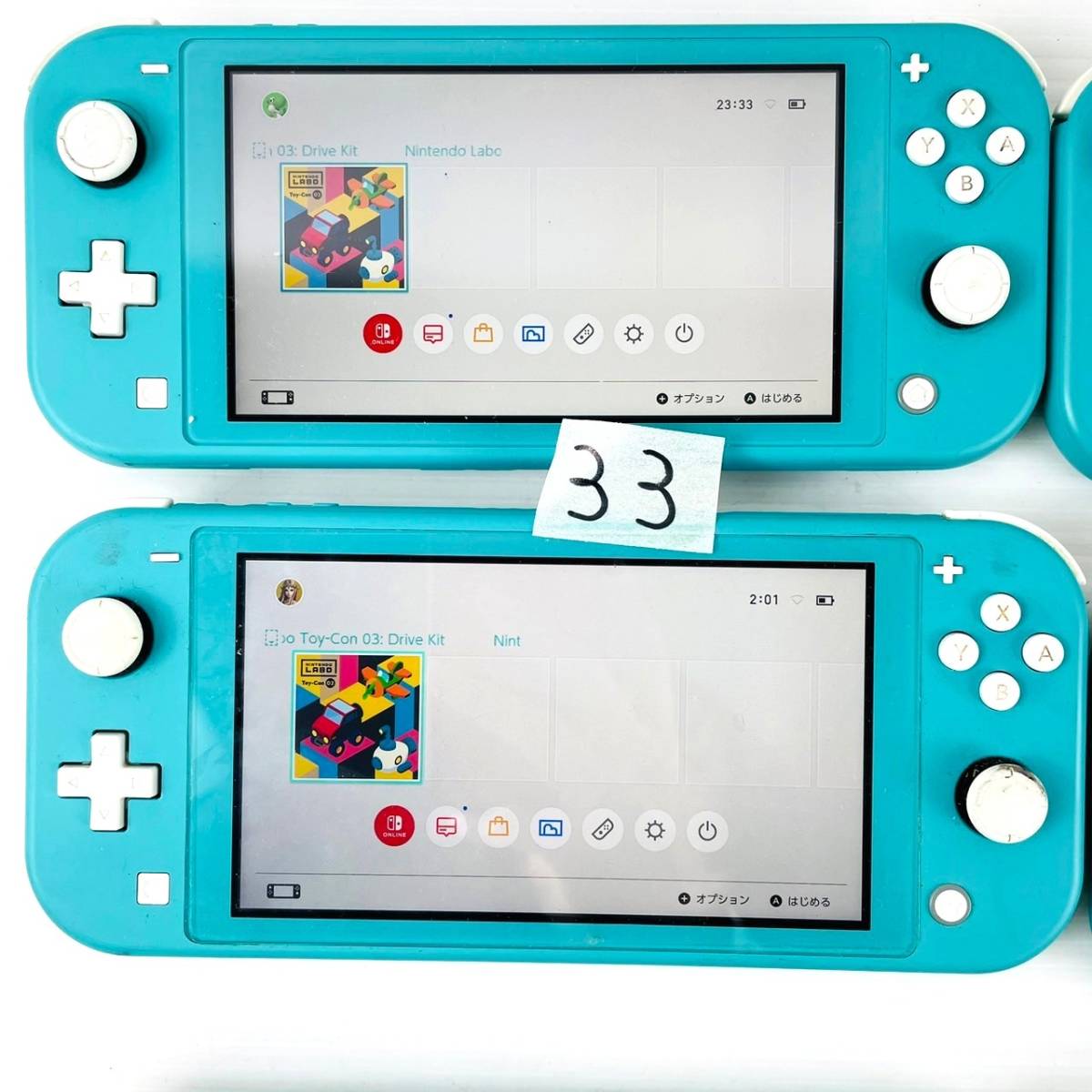 ☆33【通電確認済／10台セット！】Nintendo Switch Lite 本体