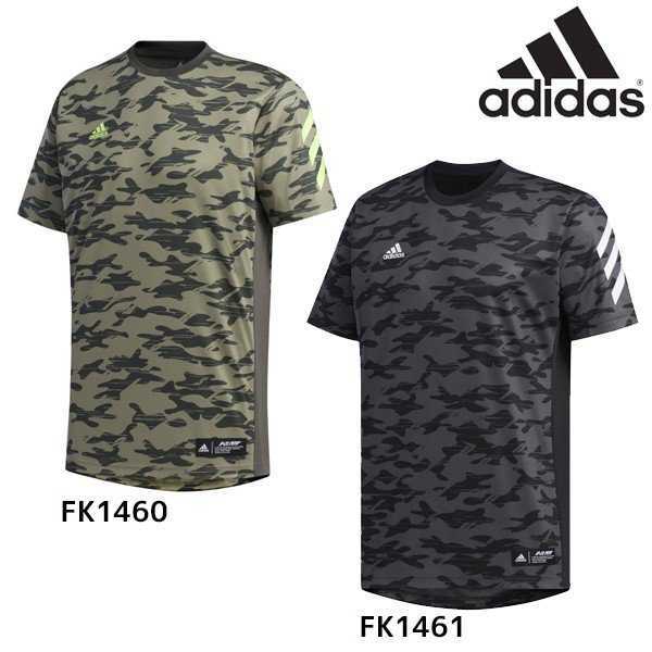 【ブラック・O】2ndユニフォーム CAMO Ｔシャツ 野球 トレーニング 部活 送料230円 adidas アディダス ベースボールウエアの画像1