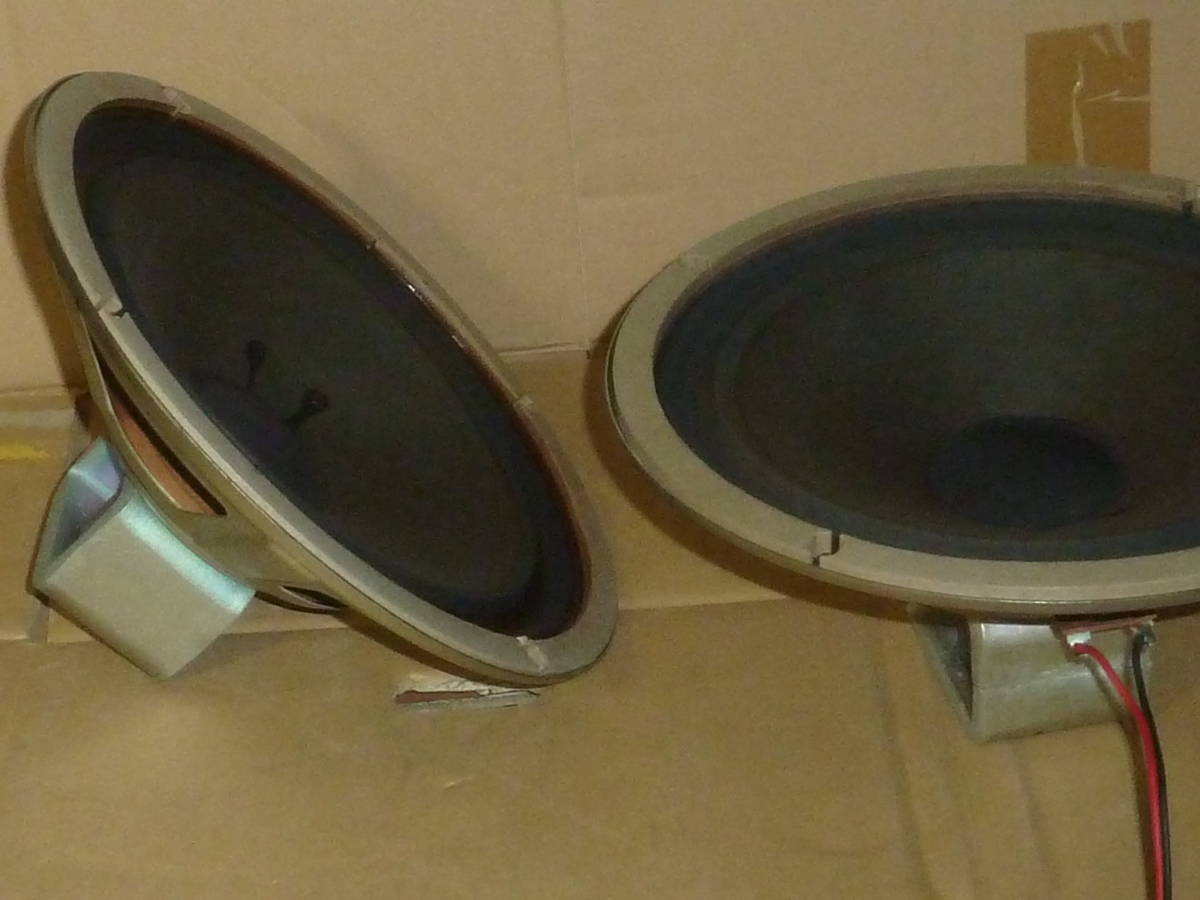  postage included * Sansui 25cm subwoofer pair domestic production operation goods s403