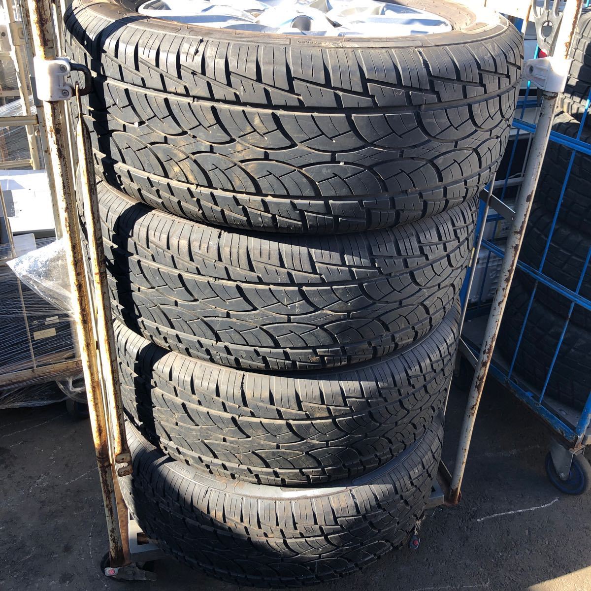 「9」　TOYOTA、NANKANG 275／55R20 引き取り限定_画像1