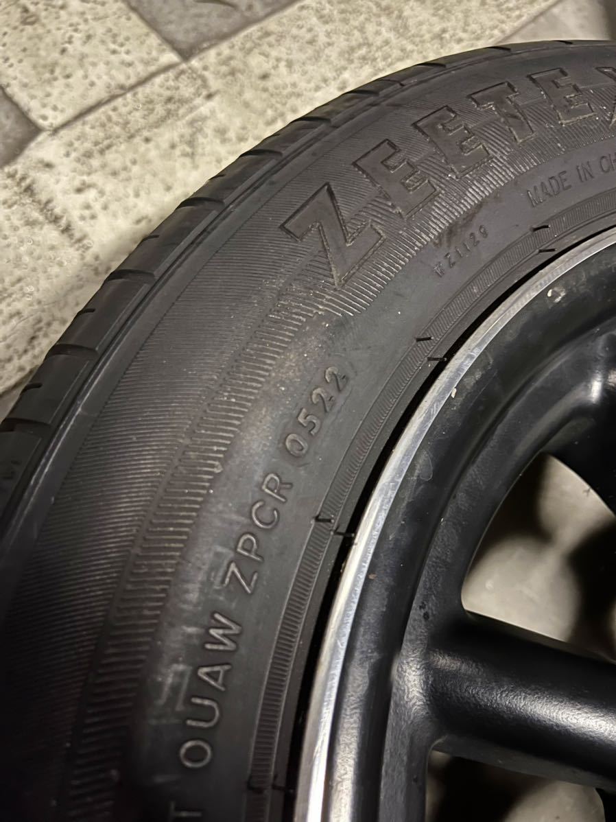 ワタナベ PCD100 4穴 14インチ　6.5J×4タイヤ185/60R14ロードスターNAツライチ ロードスターNA8C NA6C マツダ純正応急タイヤ スペア AE86_画像4