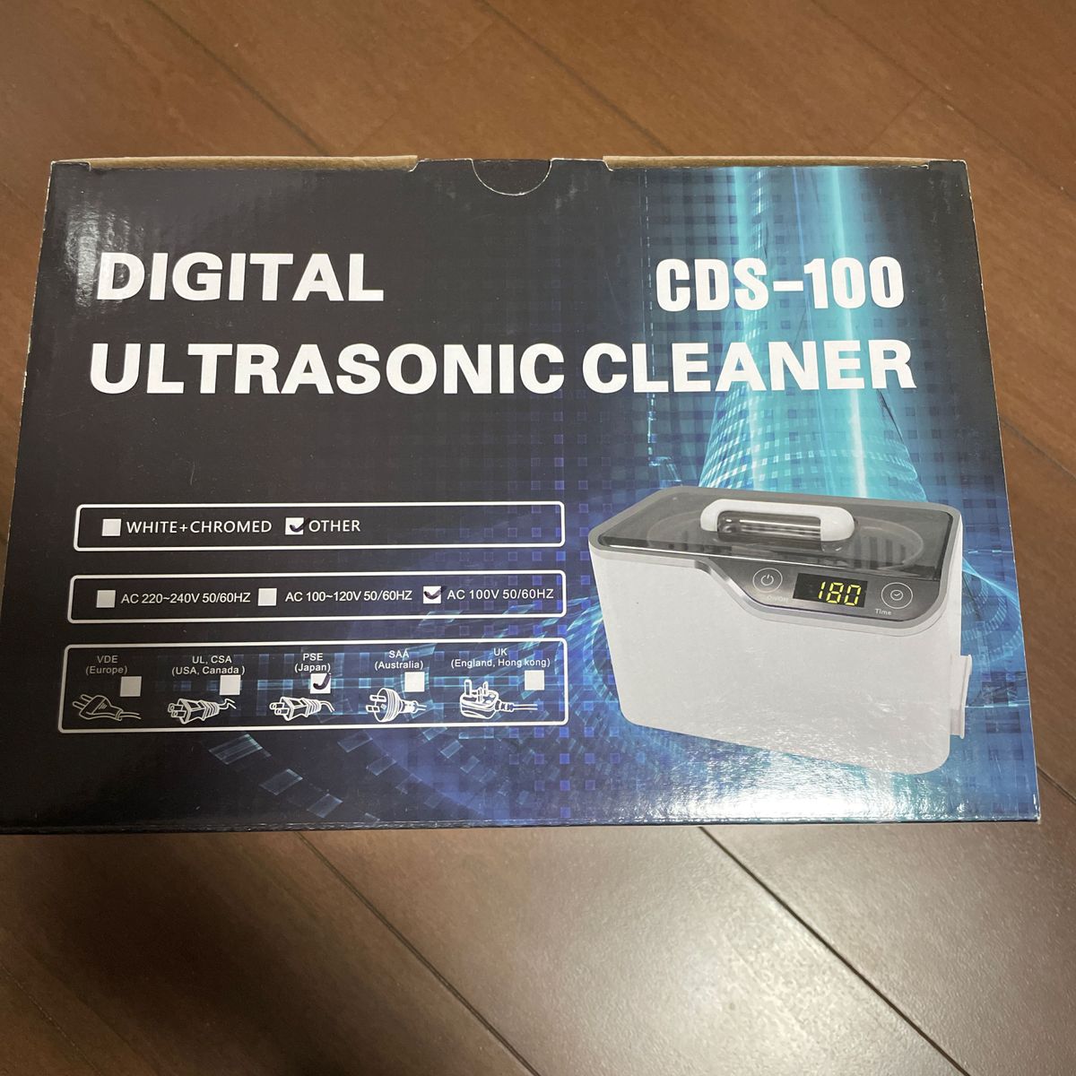 新品未使用　超音波洗浄機　CDS-100