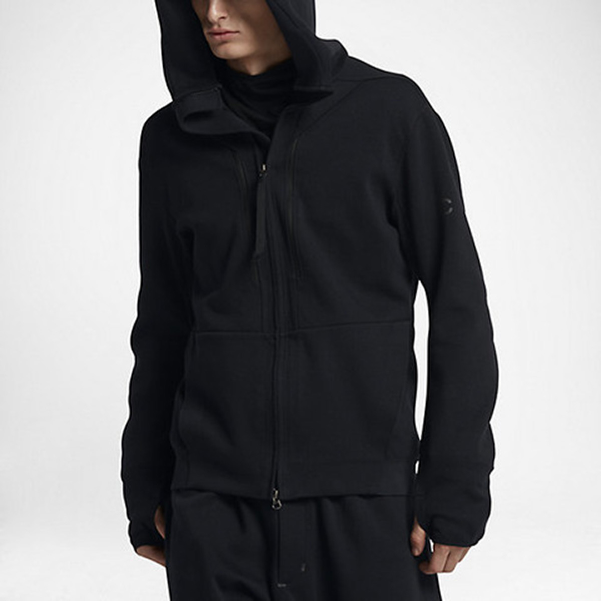 NIKELAB ACG TECH FLEECE FUNNEL HOODIE XS ACRONYM NIKE LAB ナイキ ラボ テック フリース ファンネル フーディー パーカー_画像1