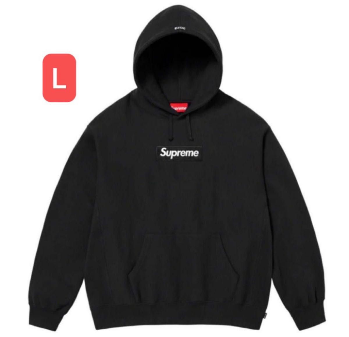 Supreme Box Logo Hooded Sweatshirt Black Lサイズ 2023 新品未使用