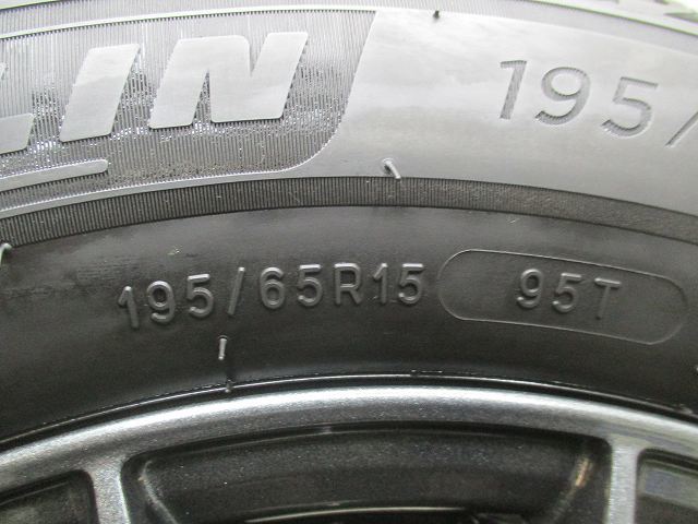 15インチ X-ICE3+ 195/65R15 6J+53 114.3 ノア/ヴォクシー 中古スタッドレスタイヤホイール4本セット送料無料(SA15-3867）_画像9