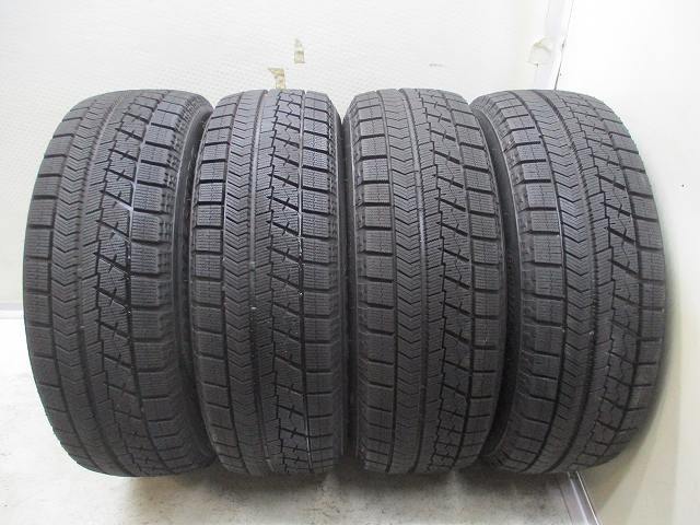 15インチ VRX 195/65R15 6J+43 100 プリウス バリ溝 中古スタッドレスタイヤホイール4本セット送料無料(SA15-3890）_画像3