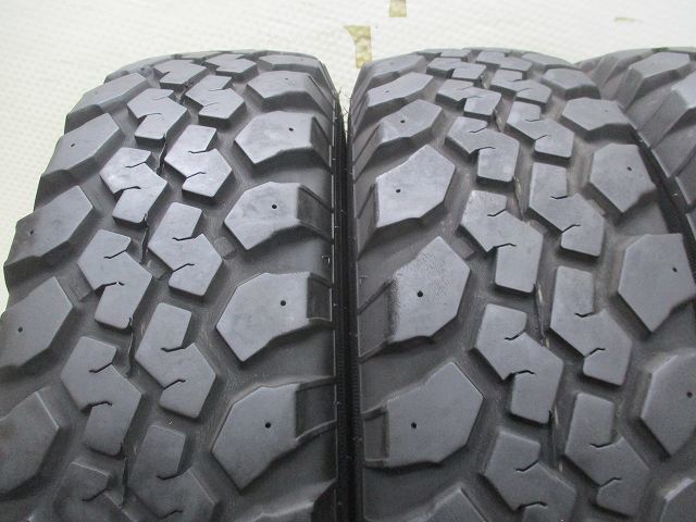 195R14 8PR 106/104R 7-6ｍｍ MAXXIS MUDDER 2021年製 中古タイヤ【4本】送料無料(M14-5791）_画像3