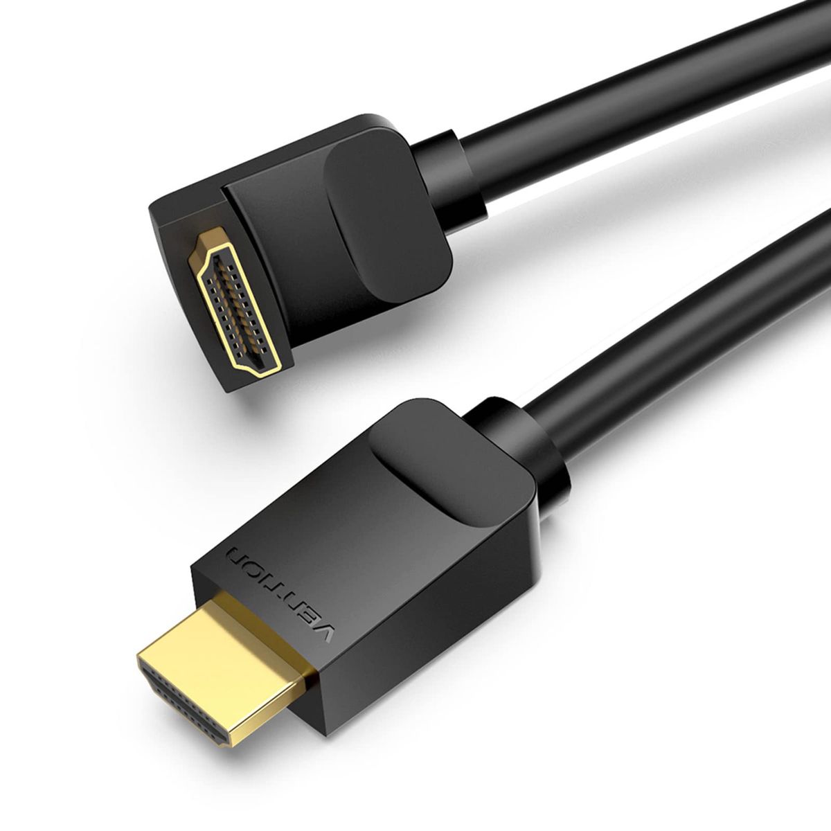 HDMI 直角ケーブル 90度 L字 HDMI変換 折れ 横型 ケーブル HDMI