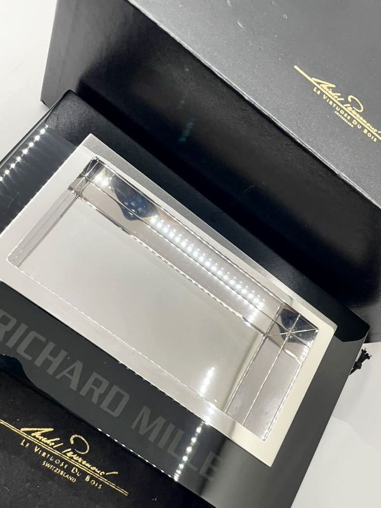 未使用品 Michel perrenoud製 リシャール・ミル 大型 小物入れ 未使用品 Michel perrenoud製 リシャール・ミル 大型 小物入れ