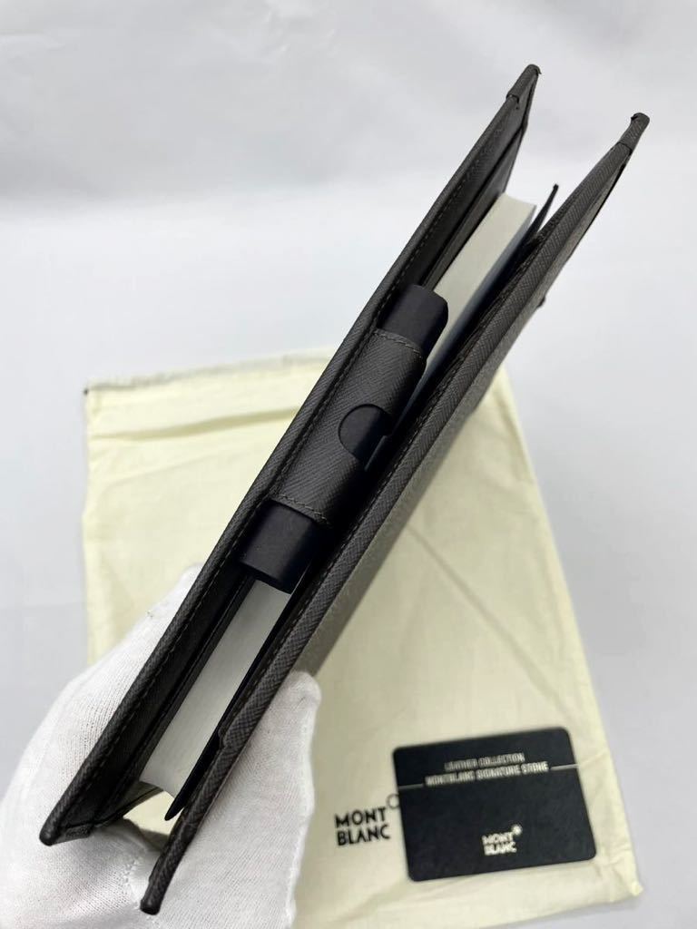 未使用品 モンブラン ノートカバー A5サイズ ダークブラウン 未使用品 モンブラン ノートカバー A5サイズ ダークブラウン