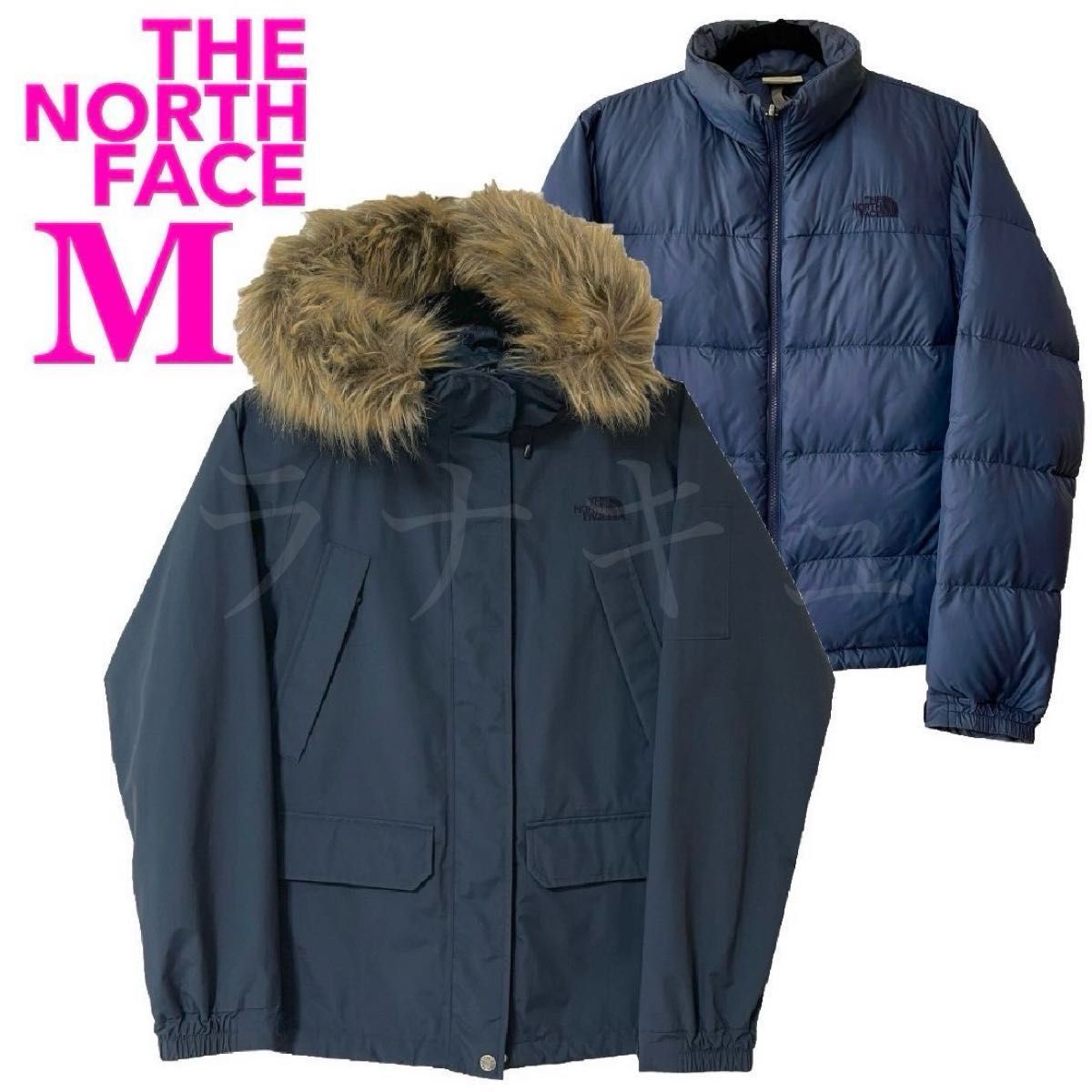 ノースフェイス　NPW61835　M　グレーストリクライメイトパーカ　ジャケット THE NORTH FACE 3way