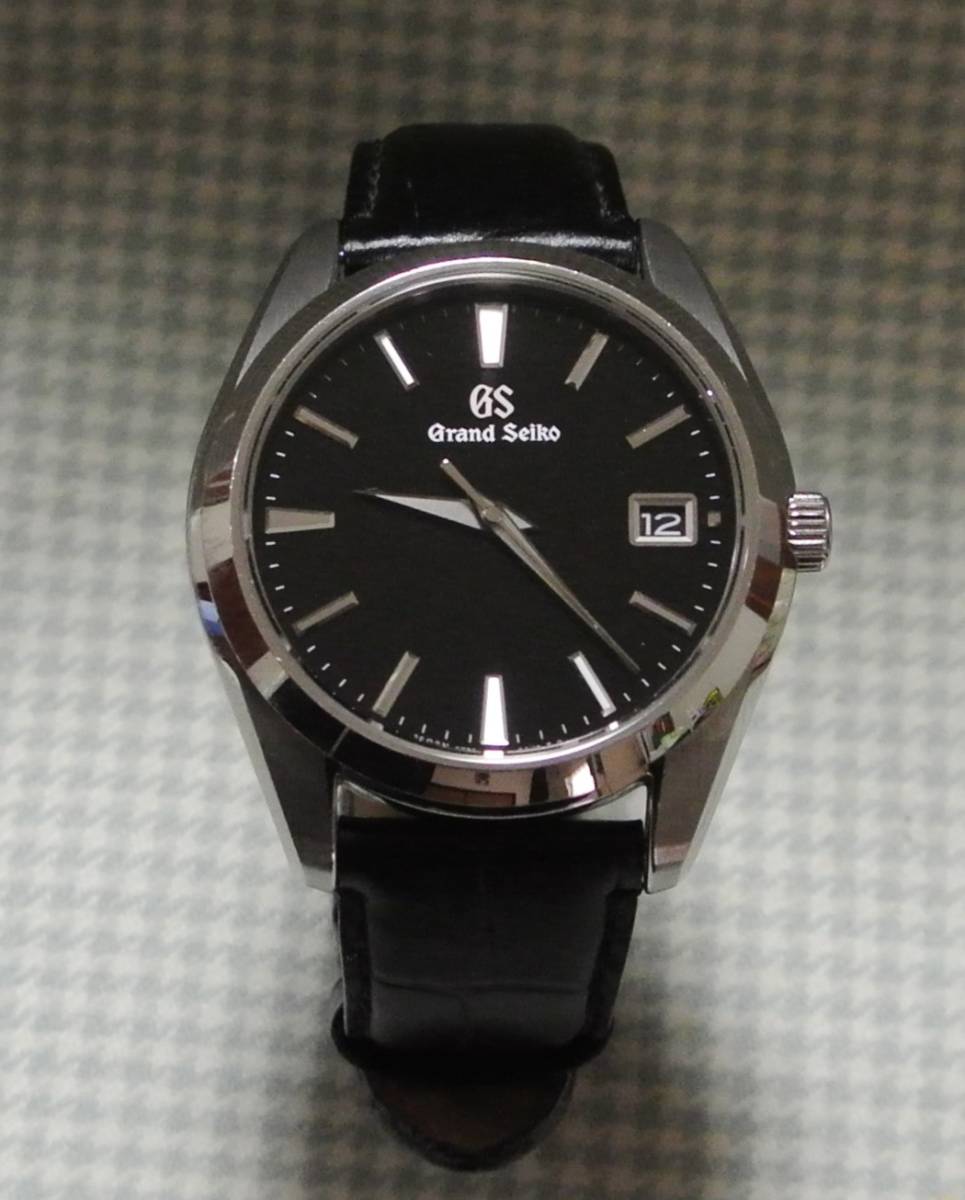 ☆ＧｒａｎｄＳＥＩＫＯ・グランドセイコーＳＢＧＶ２２３・９Ｆ８２－０ＡＦ０★美品☆附属品あり★_革ベルトはフォーマル＆シック