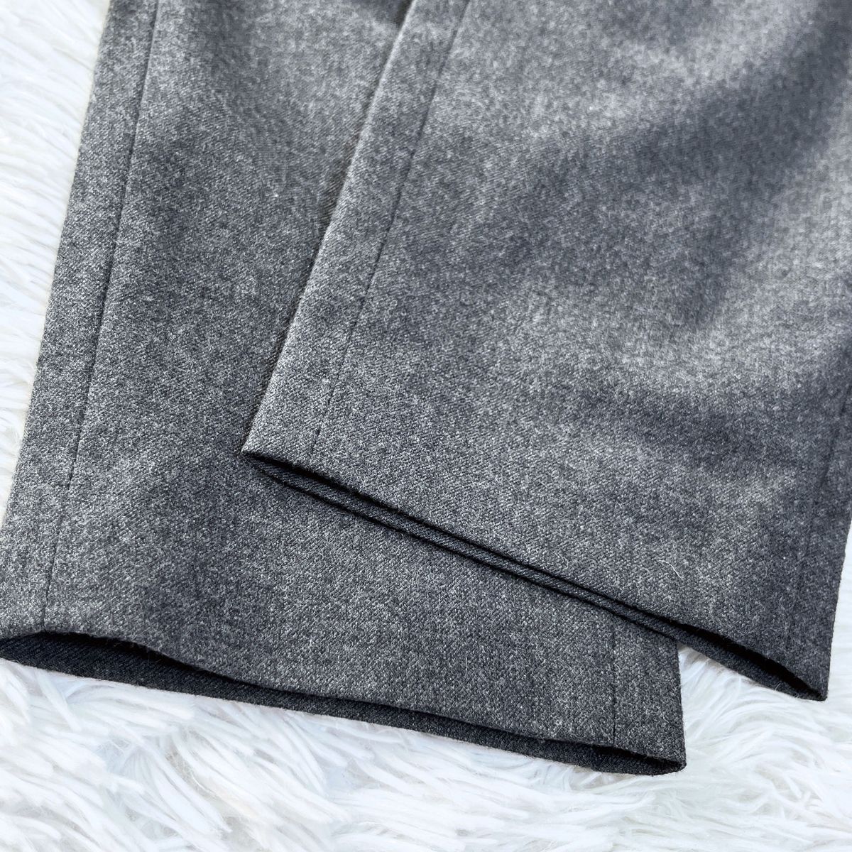 theory luxe セオリーリュクス ウールサキソニータックパンツ theory luxe セオリーリュクス ウールサキソニータックパンツ