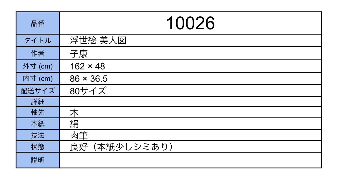 【模写】吉】10026 子康 浮世絵 美人図 作者不明 大和絵 風俗画 物語絵 掛軸 掛け軸 骨董品_画像10