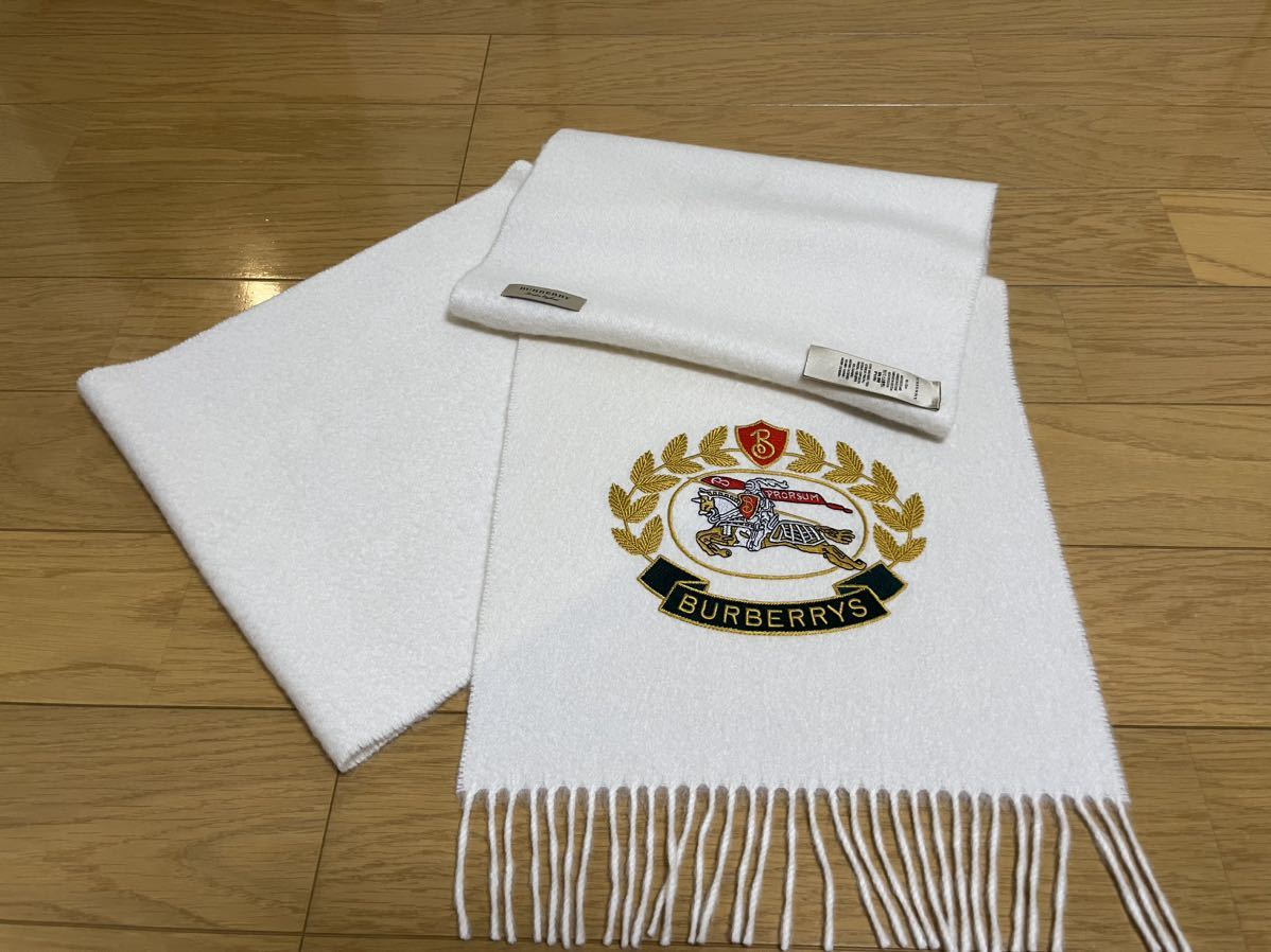 在庫処分大特価!!】 BURBERRY バーバリー マフラー カシミア100