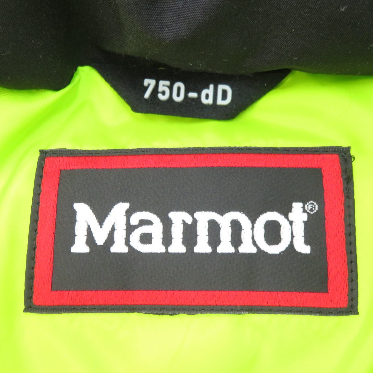 132s MARMOT マーモット MAMMOTH DOWN PARKA マンモス ダウンパーカー Lサイズ TOMUJL80AT ※中古美品_画像8