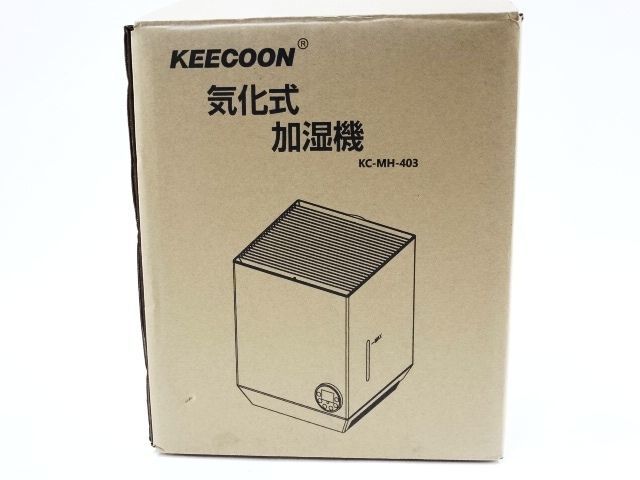 106●【未使用】KEECOON 気化式加湿器 KC-MH-403 4L_画像1