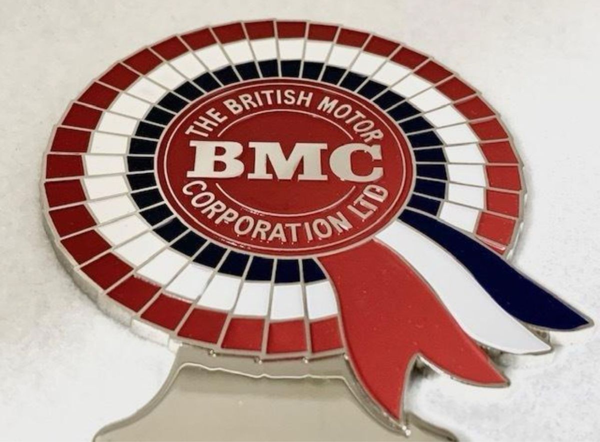 BMC グリル バッジ カー バッチ MG ミニ ローバー 英国製