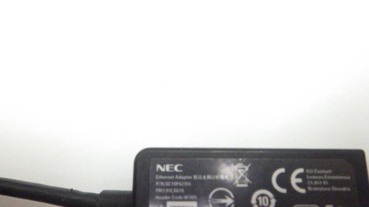 新入荷　NEC 小型イーサネットアダプター　SC10P42355　6本セット　中古_画像4