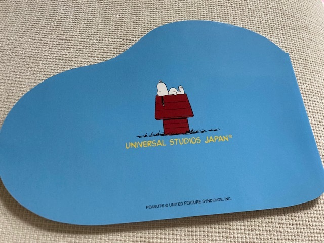  Snoopy лицо type блокнот для заметок USJ* не использовался 