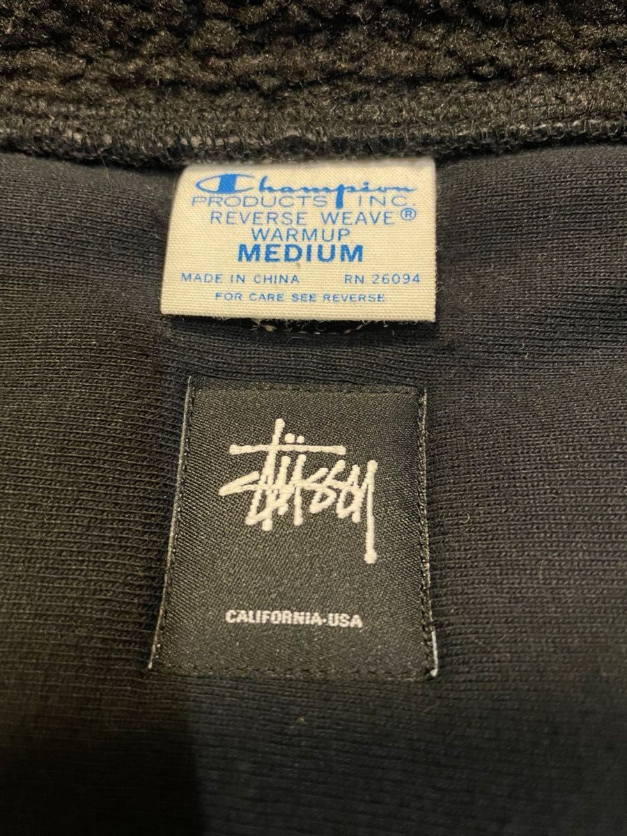 STUSSY × Champion リバースウィーブ ベスト ステューシー M STUSSY × Champion リバースウィーブ ベスト ステューシー M
