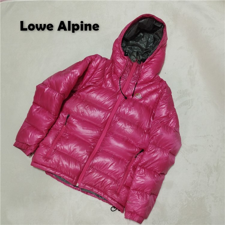 Lowe Alpine ダウンジャケット/L/ナイロン/PNK_画像1