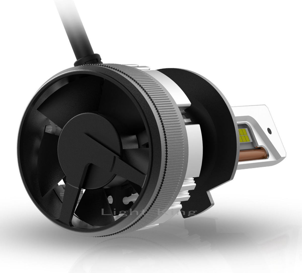 高性能で大好評 品質・光量・配光を極めた バイク LED ヘッドライト H7 12000LM 55W 360度光軸 ER-6f/KSR110(2014-16)/Ninja ニンジャ1000_画像5