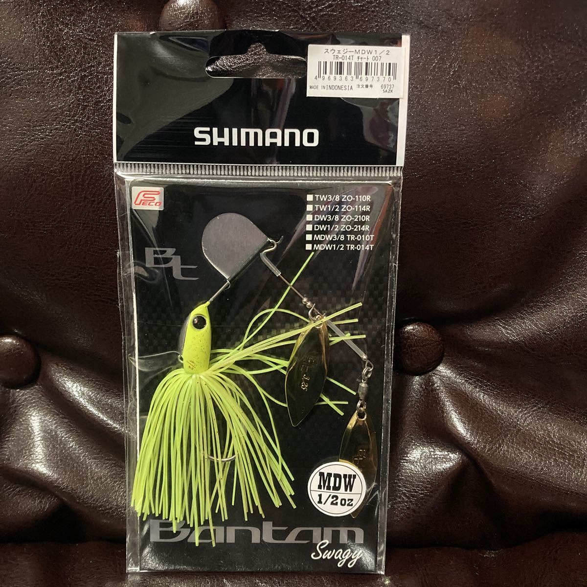 MDW1/2オンス バンタム スウェジー 新品 チャート シマノ バス BASS スピナーベイト SHIMANO_画像1