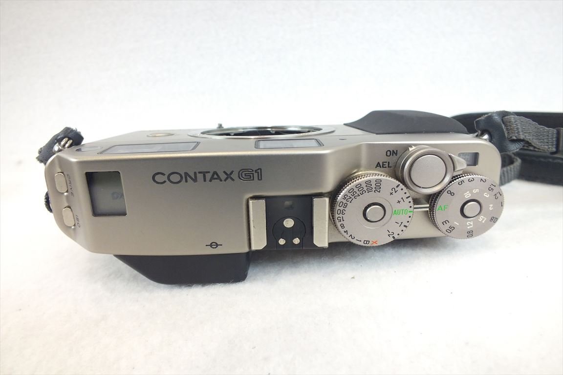 ☆ CONTAX コンタックス G1 フィルム一眼レフ Planar2/45 T Sonnar2.8/90 T 中古 現状品 231107T3289_画像3