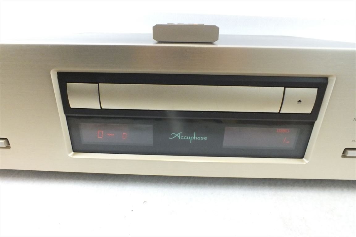 ☆ Accuphase アキュフェーズ DP-65 CDプレーヤー リモコン有り 中古現状品 231102M4495_画像2