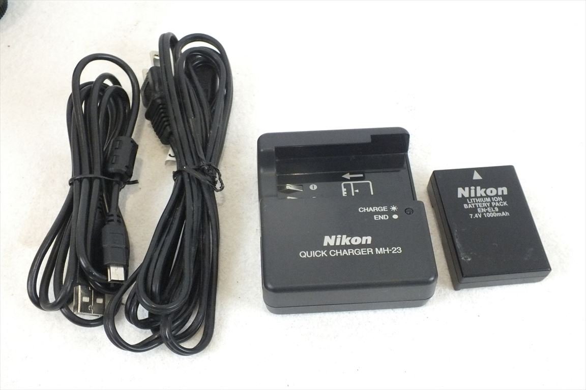 ☆ Nikon ニコン D40X デジタル一眼レフカメラ 18-55 55-200 動作確認済 中古 231107R6477_画像8