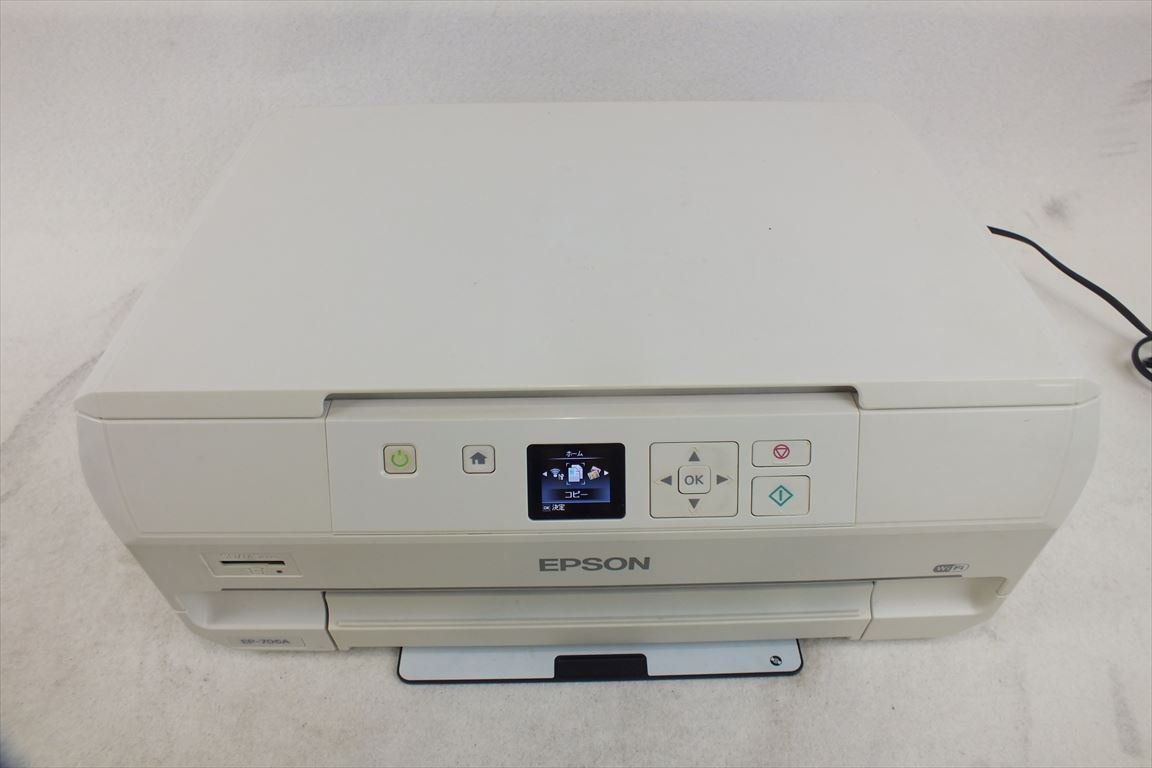 ☆ EPSON エプソン EP-706A プリンター 取扱説明書有り 元箱付き 中古 231202K6258_画像2