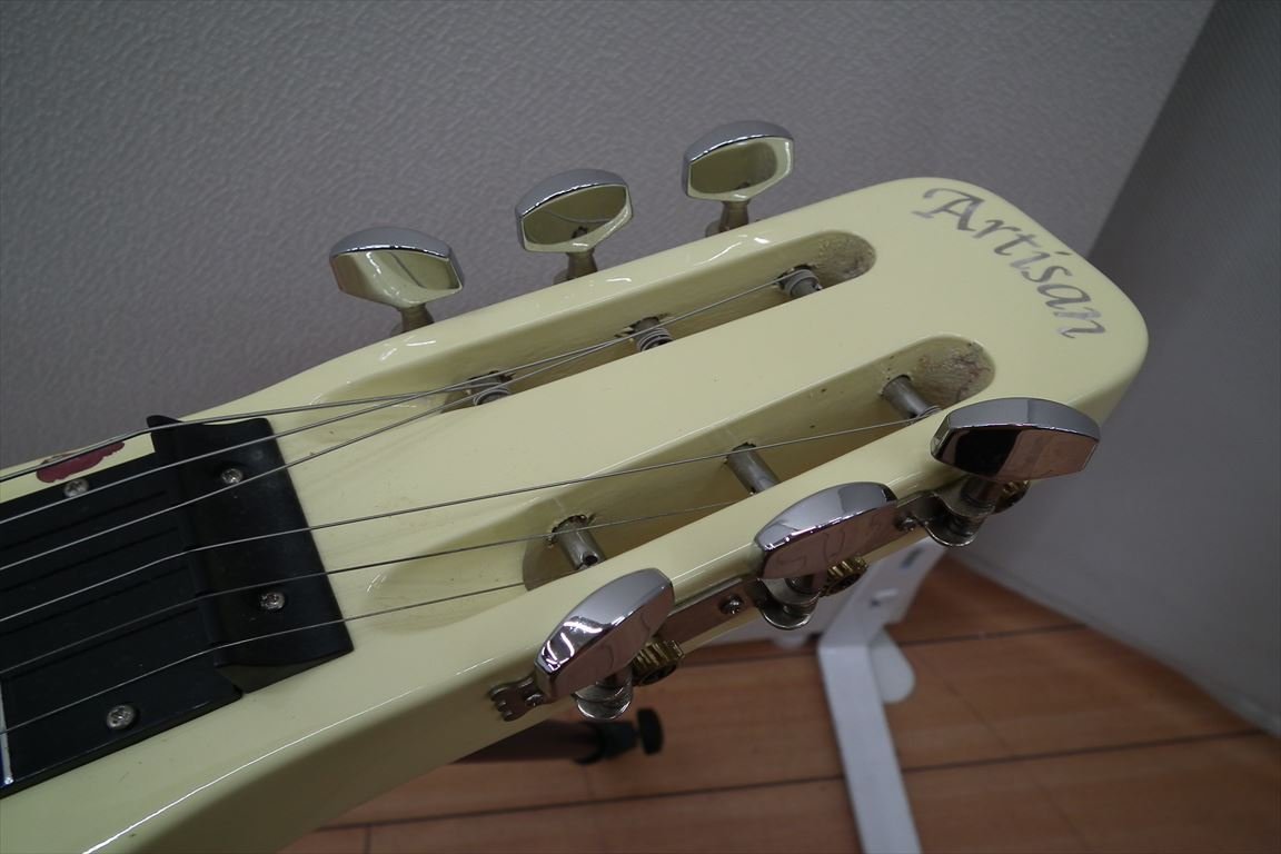 ☆ Artisan モデル不明 6弦 スチールギター 音出し確認済 中古 231202M4248_画像2