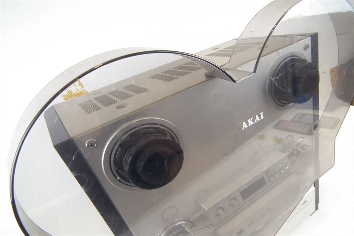 ☆ AKAI アカイ 赤井 GX-747dbx RC-90R オープンリールデッキ 取扱説明書有り 中古 現状品 231107A5273_画像4