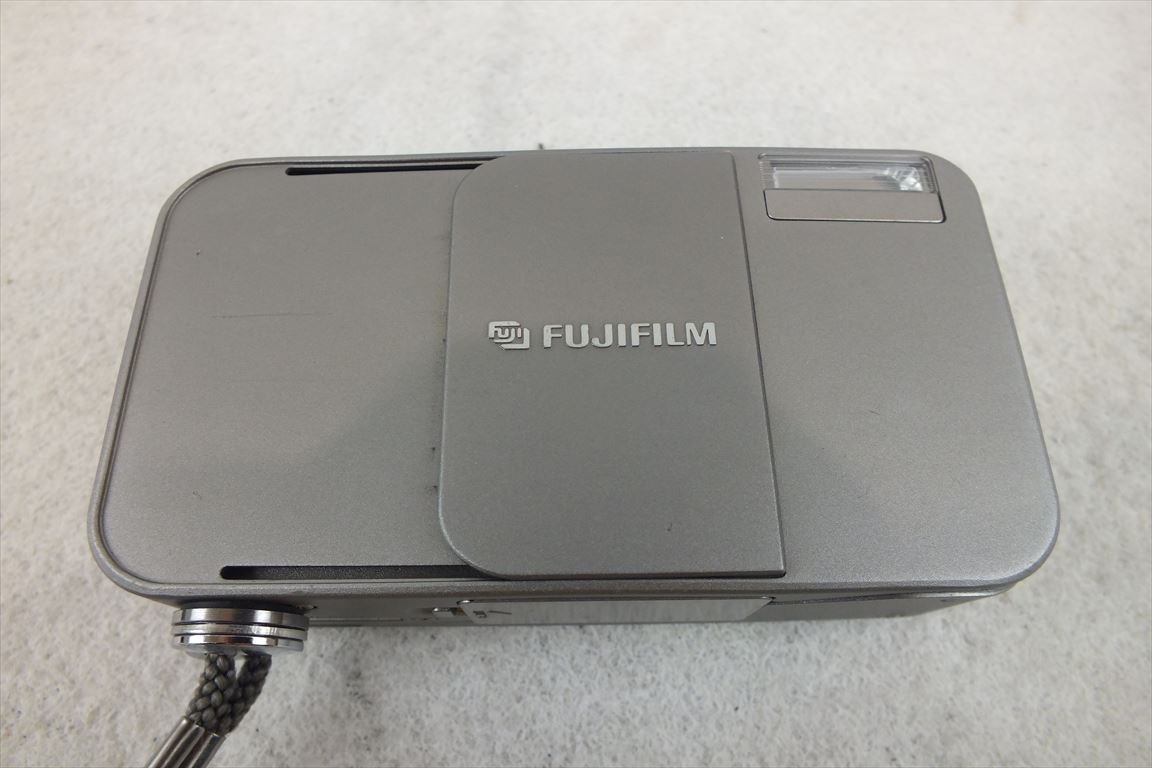 ☆ FUJI フジ CARDIA mini TIARA コンパクトカメラ ソフトケース付き シャッター切れOK 中古 231202M4056_画像2