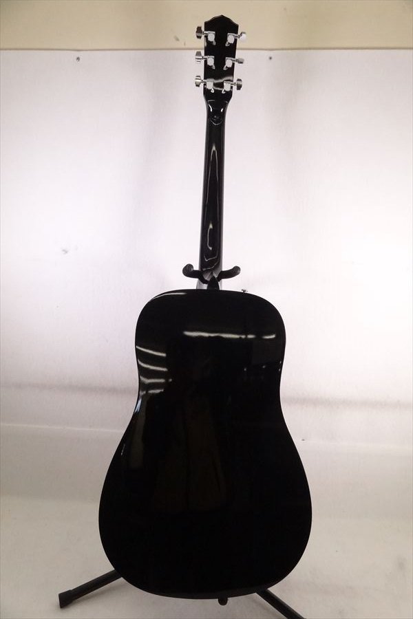 ▼ Fender フェンダー CD-60 BLK-DS-V2 ギター ハードケース付き 中古 現状品 231105H3395_画像3
