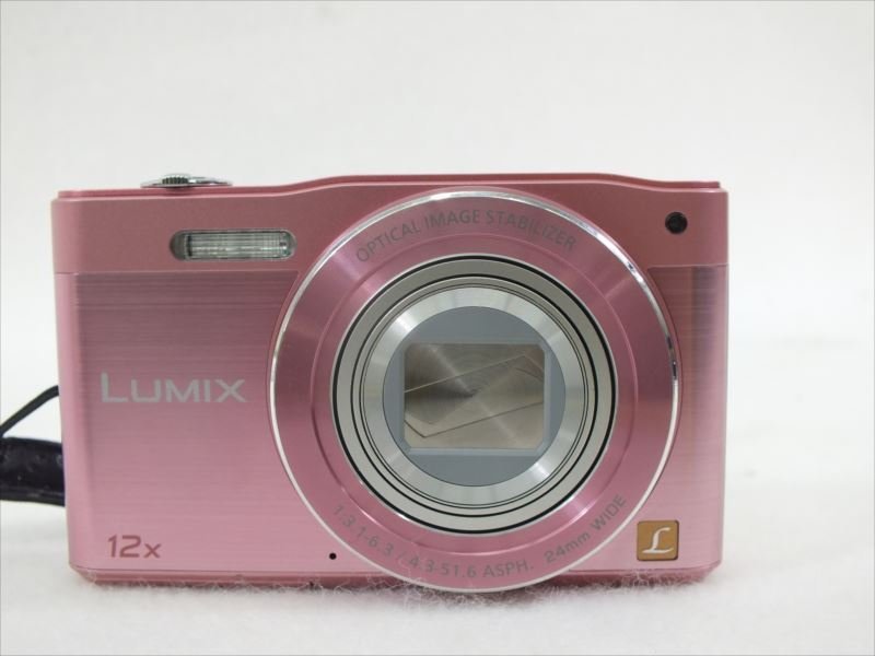 ♪ Panasonic パナソニック DMC-SZ8 デジタルカメラ 1:3.1-6.3/4.3-51.6 ASPH. 24mm WIDE 中古 現状品 231111A1026_画像2