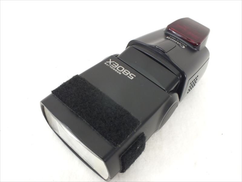 ♪ Canon キャノン SPEEDLITE580EX ストロボ ソフトケース付き 中古 現状品 231111H2371_画像2