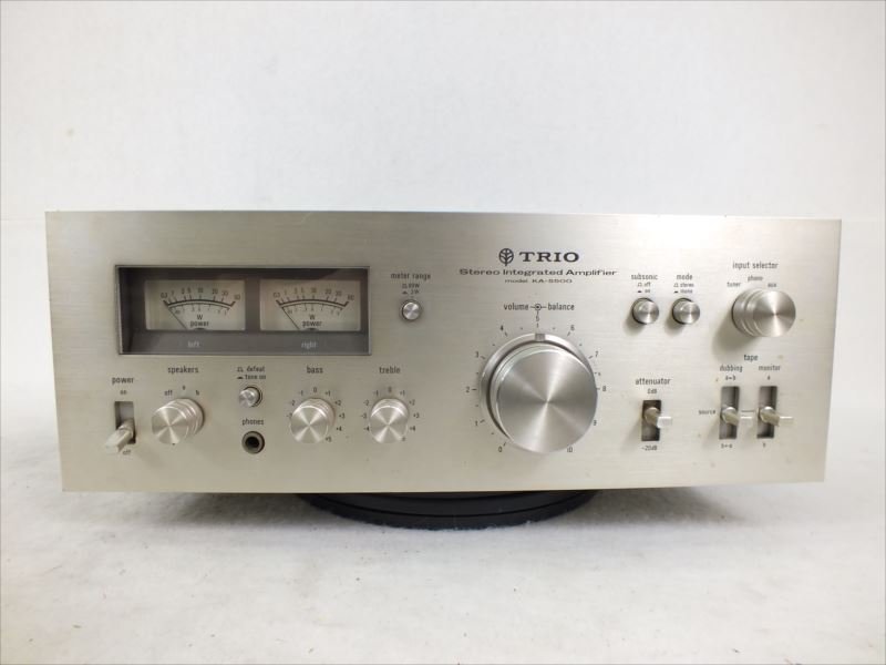 ♪ TRIO トリオ KA-5500 アンプ 中古 231111Y7109A_画像3